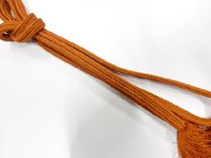 正絹　無形文化財　道明製　手組帯締め